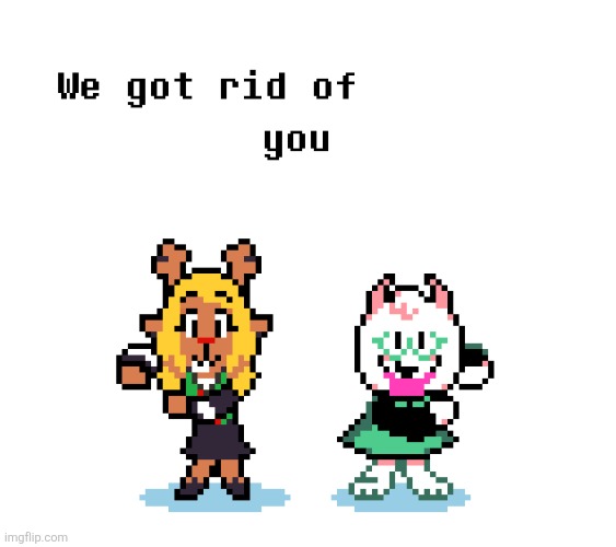 How it feels to not see Jeffrey alts: | image tagged in we removed the pipebomb in your mailbox,deltarune | made w/ Imgflip meme maker