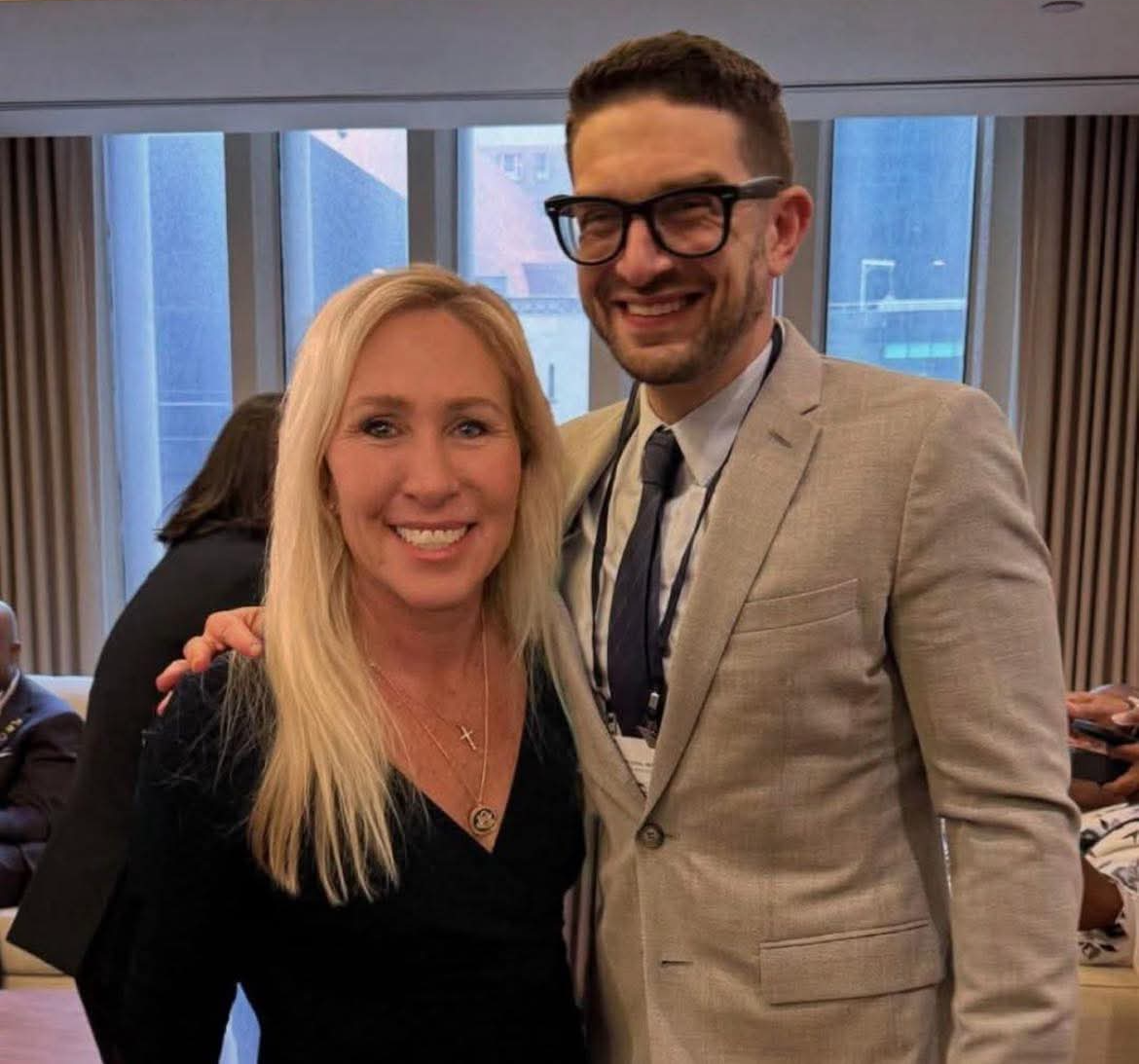 MTG with Alex Soros Blank Meme Template