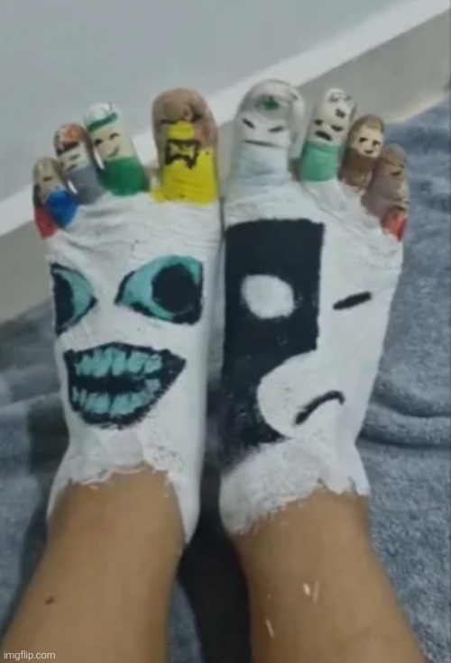 Ahh, fresh feet! | made w/ Imgflip meme maker