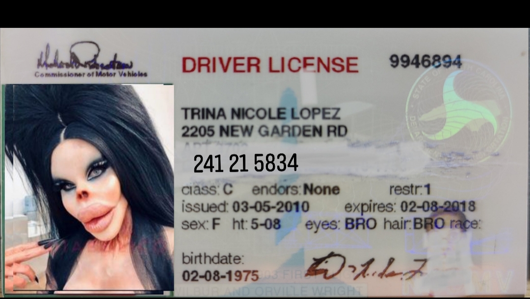 Driver's license Blank Meme Template
