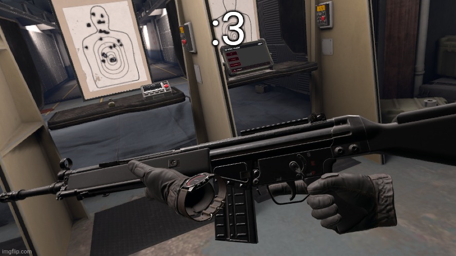 Gun | :3 | made w/ Imgflip meme maker