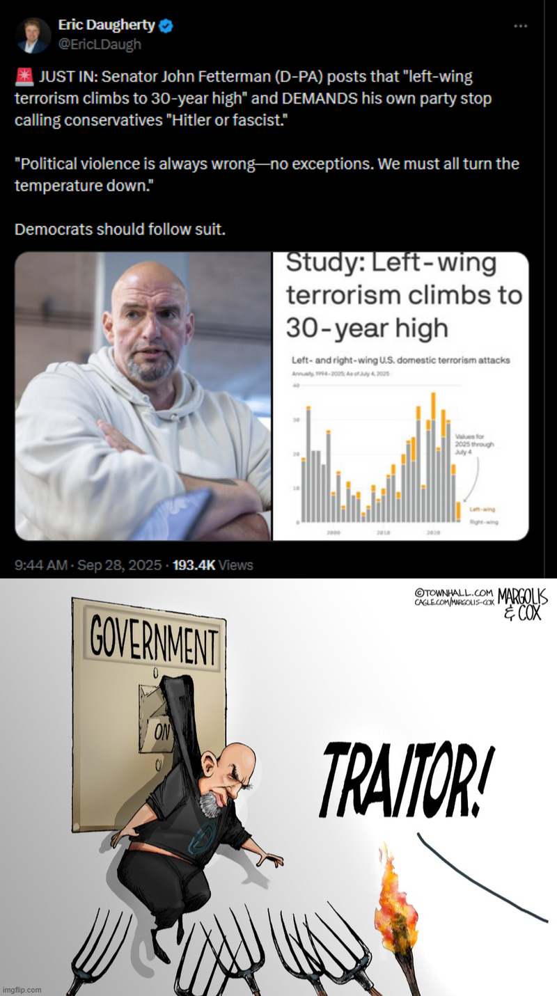 dems not happy with Fetterman | image tagged in dems,hating,fetterman | made w/ Imgflip meme maker