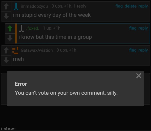 they found out :/ | made w/ Imgflip meme maker
