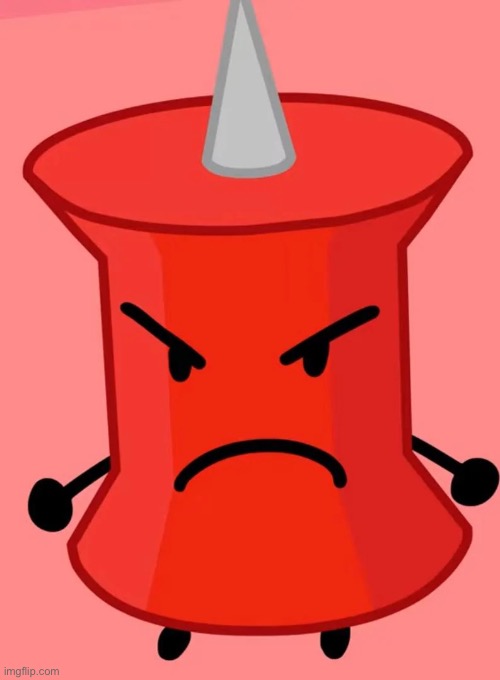 Mad pin | image tagged in mad pin | made w/ Imgflip meme maker