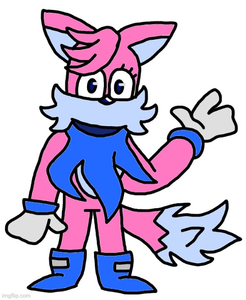 This is Flammi, basically Ultra's equivalent of Tails. | made w/ Imgflip meme maker