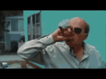 Jim Lahey Drinking Blank Meme Template