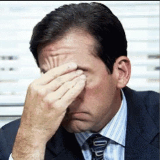 Michael Scott Blank Meme Template