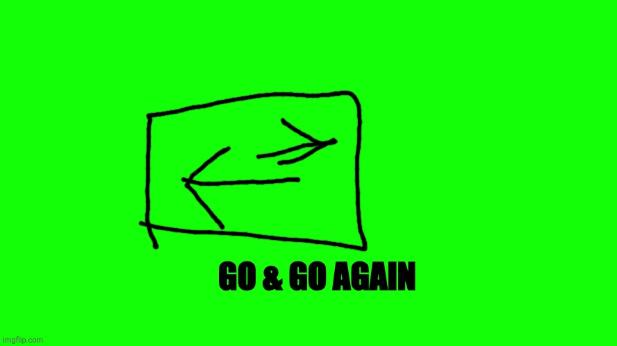 Go & Go Again 2 Blank Meme Template