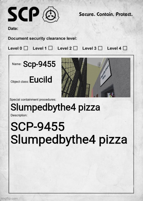 SCP-9455 book Blank Meme Template