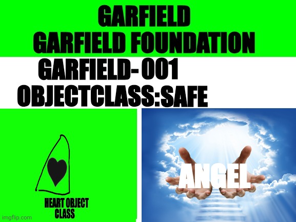 Garfield-001-Safe Blank Meme Template