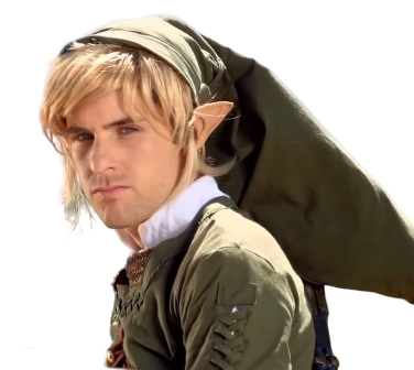 Link From The Legend of Link Rap Blank Meme Template