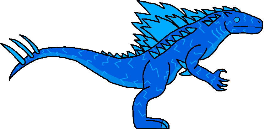 Supercharged Godzilla (PaleoVerse + EOIVerse) Blank Meme Template