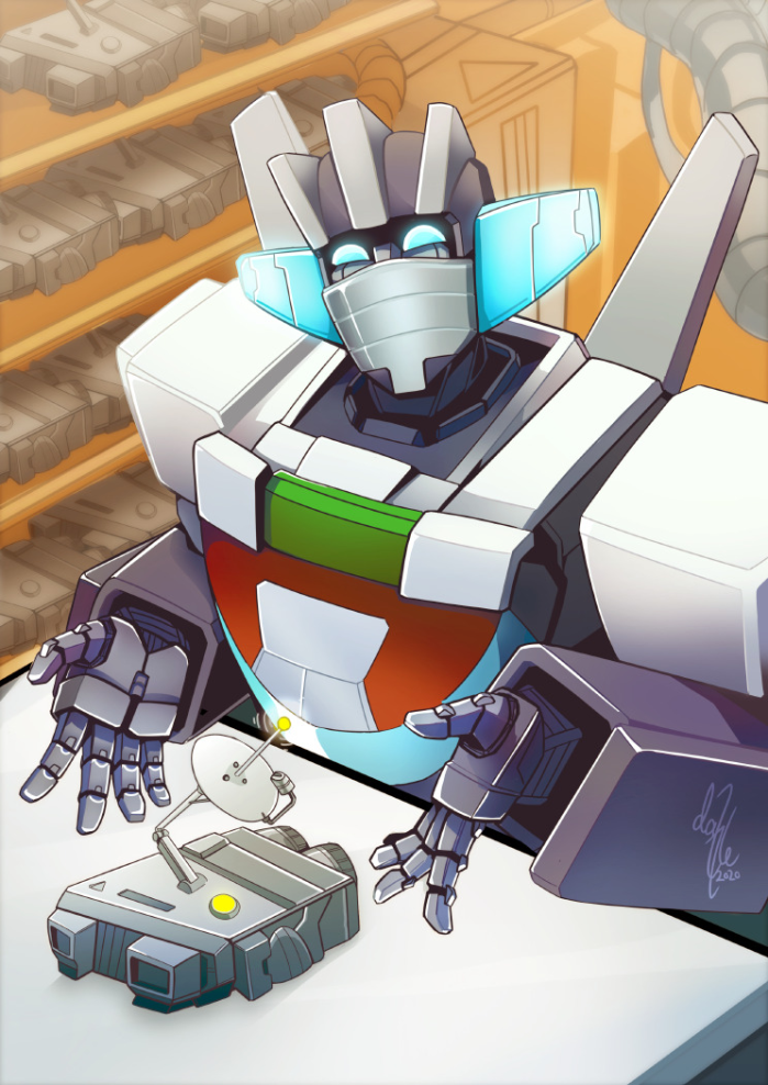 Gleeful Wheeljack Blank Meme Template