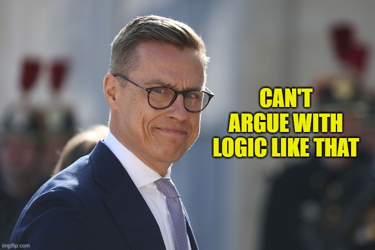 CAN'T ARGUE WITH LOGIC LIKE THAT | made w/ Imgflip meme maker
