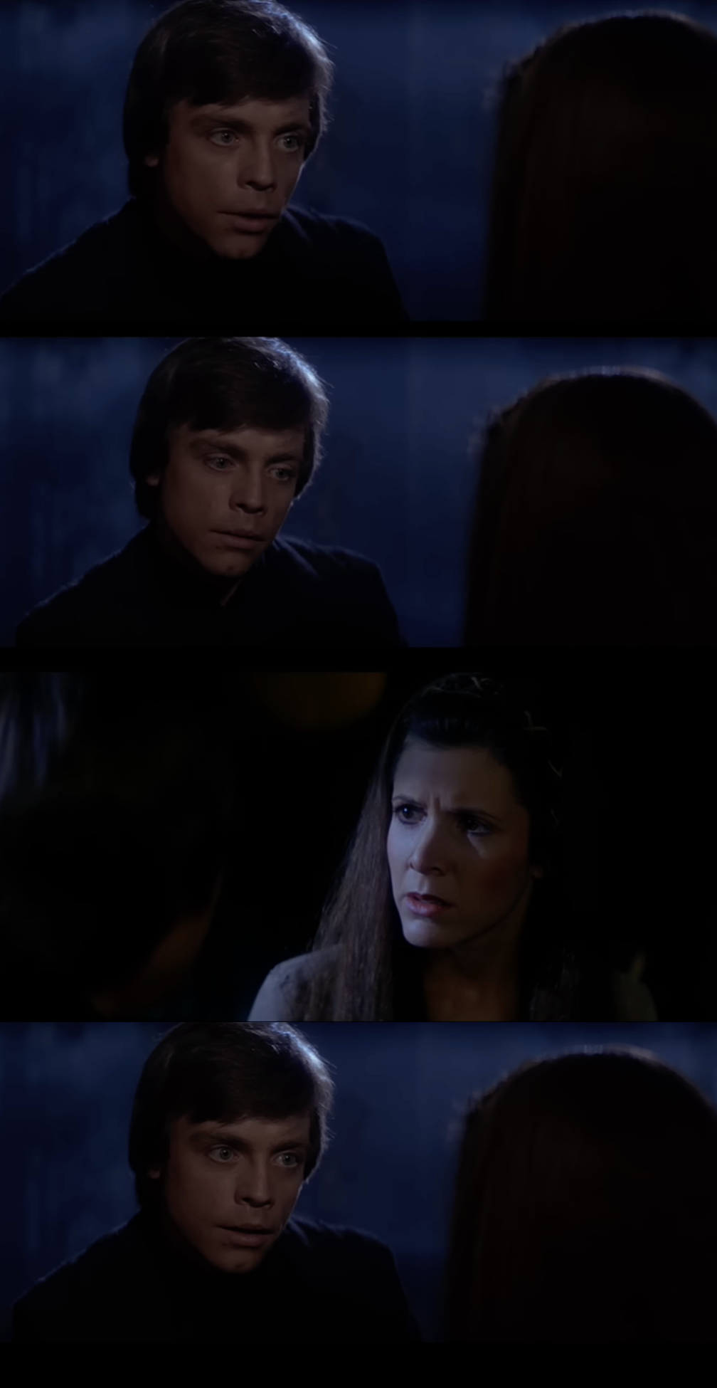 Return of the Jedi Luke Leia Endor Blank Meme Template