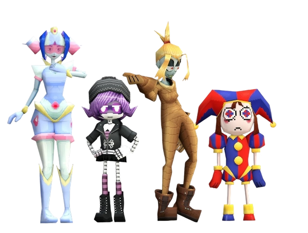 Glitch Kart Players Blank Meme Template