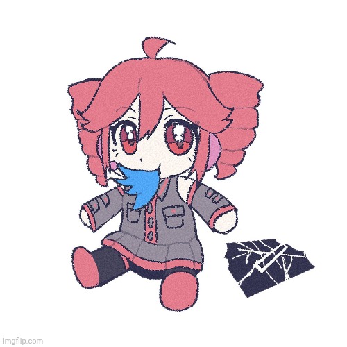 Teto is definitely not eating Miku | made w/ Imgflip meme maker