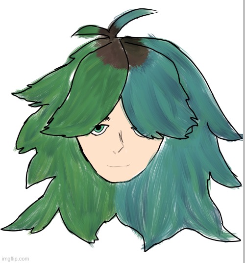kms all i have to fix from an old artwork is the hair now | made w/ Imgflip meme maker