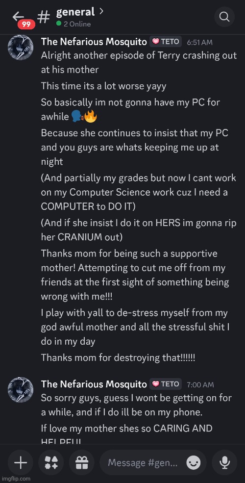 Quick life update, my mom is cutting me off from my social life | made w/ Imgflip meme maker