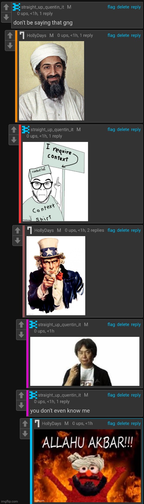 is he just casually being islamophobic out of nowhere | made w/ Imgflip meme maker