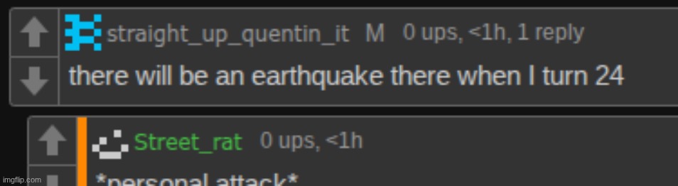 was this too far? | made w/ Imgflip meme maker