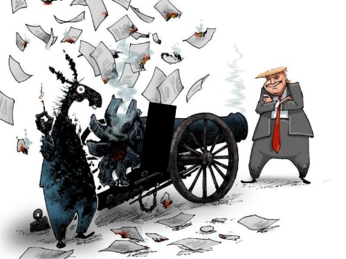 Cannon Back Explode Blank Meme Template