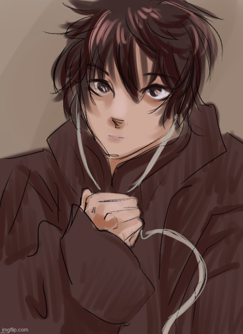 Hearing out my OC (art made by Emergency.Contact) (Mod note: how many times have you posted this already) | image tagged in hear me out | made w/ Imgflip meme maker