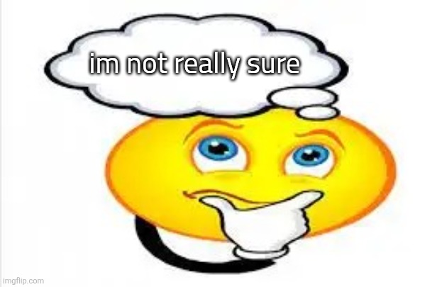 I'm thinking about... | im not really sure | image tagged in i'm thinking about | made w/ Imgflip meme maker