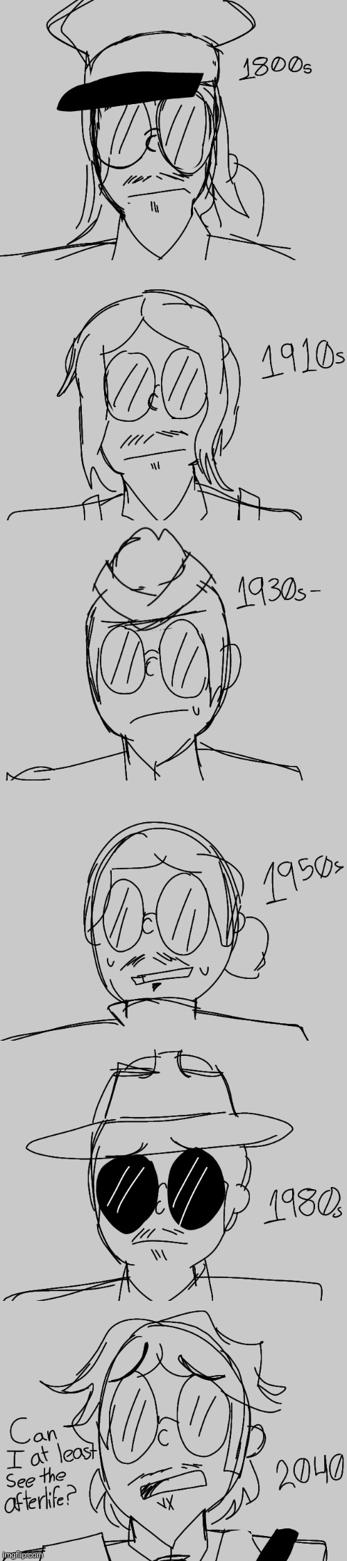 Silly lore idea for Alwin; his Religion believes in reincarnation, so every few decades, he reincarnated | made w/ Imgflip meme maker