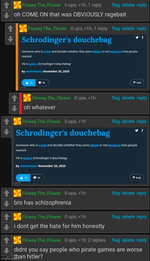 schizophrenia | made w/ Imgflip meme maker