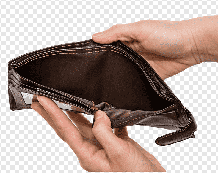 Empty wallet Blank Meme Template