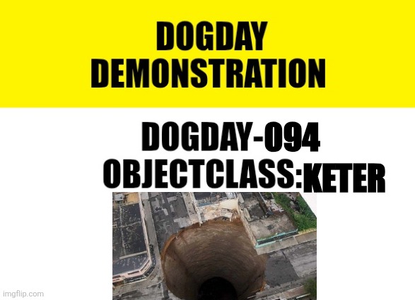 Dogday-094 Blank Meme Template