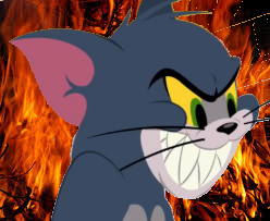 The Tom and Jerry show hell fire Blank Meme Template