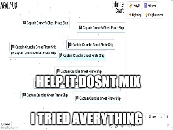 when you win the game | HELP IT DOSNT MIX; I TRIED AVERYTHING | image tagged in funny,funny memes | made w/ Imgflip meme maker