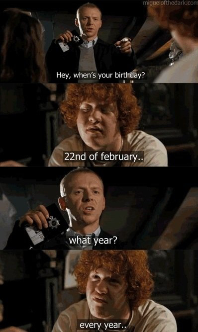 when is your birthday what year Blank Meme Template