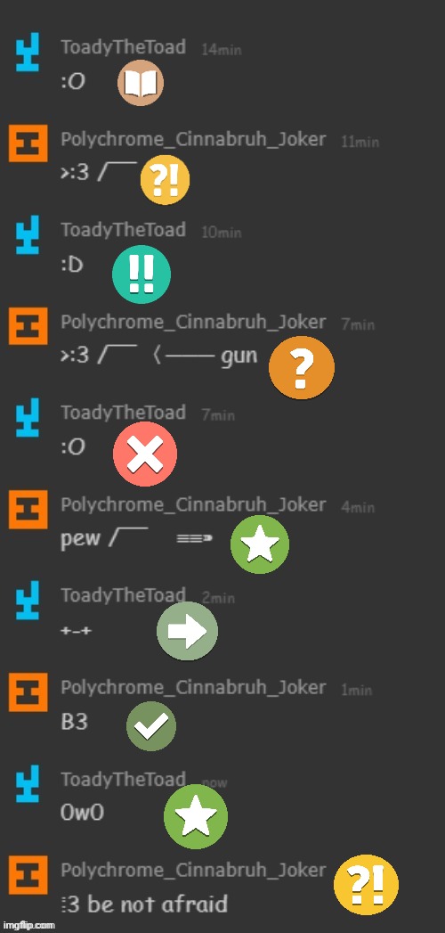 Comment chess episode 2:toady and polychrome | made w/ Imgflip meme maker