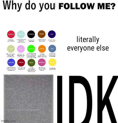 How it feels watching yall do ts | literally everyone else | made w/ Imgflip meme maker