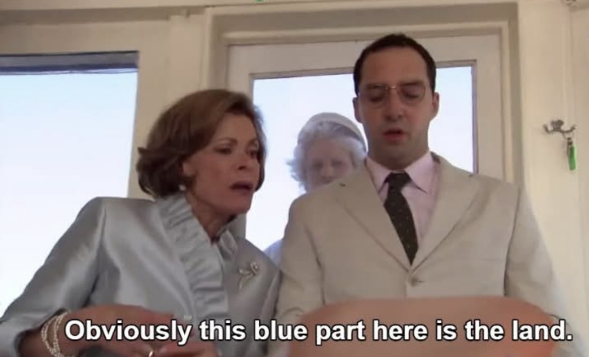 Buster maps Blank Meme Template