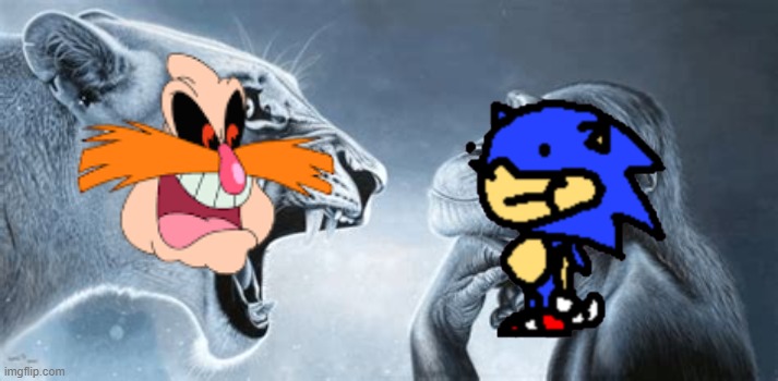 tiger yell at pondering monkey | image tagged in tiger yell at pondering monkey | made w/ Imgflip meme maker