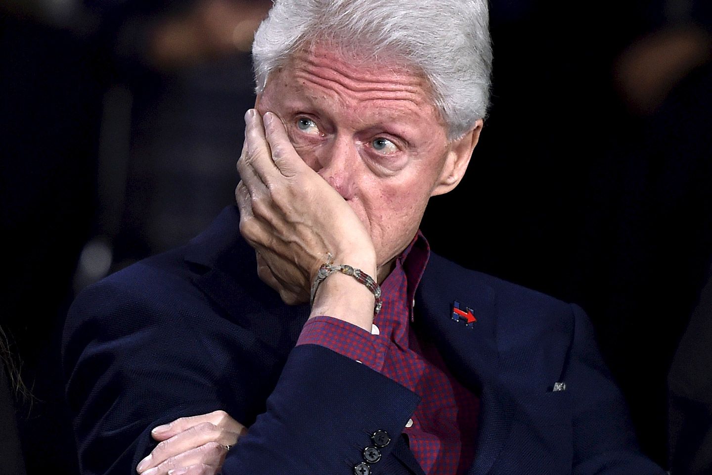 Jailbait Bill Clinton upset Blank Meme Template