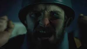 Screaming WW1 French Soldier Blank Meme Template