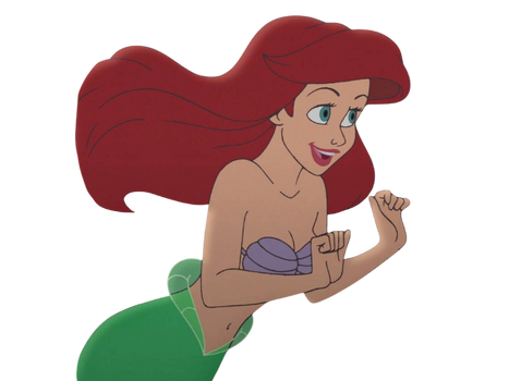 happy ariel Blank Meme Template