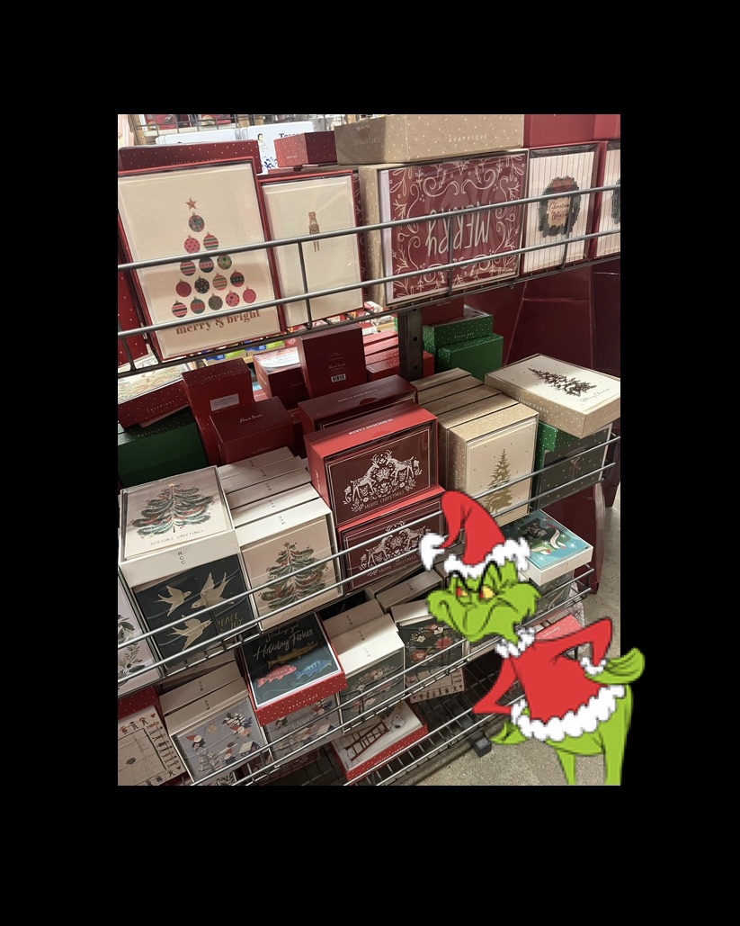 No Christmas Cards Blank Meme Template