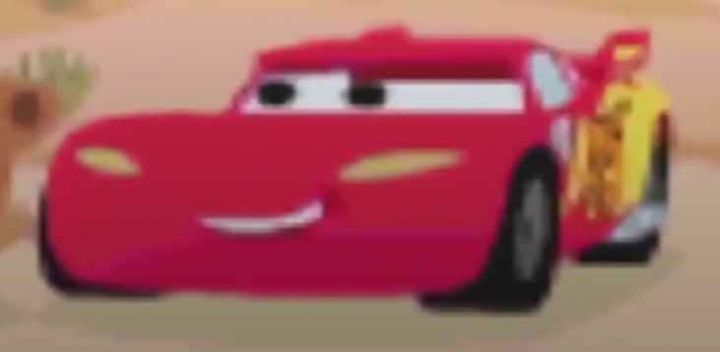Upgraded lightning McQueen Blank Meme Template