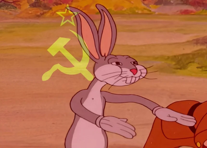 Bugs bunny communist restored Blank Meme Template