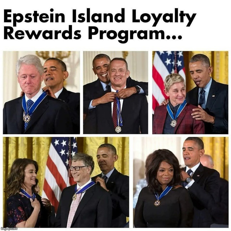 Epstein Island Loyalty Rewards Program | image tagged in jeffrey epstein,pedophile island,pedophiles,suicide is badass,contemplating suicide guy,political corruption | made w/ Imgflip meme maker