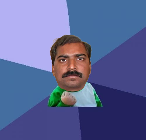 Suffering Ser Pajeet Blank Meme Template