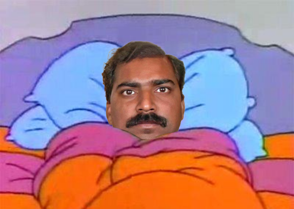 In bed ser pajeet Blank Meme Template