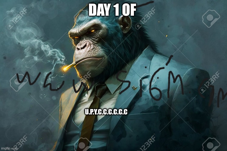 day 1 of upyccccccc | DAY 1 OF; U.P.Y.C.C.C.C.C.C | image tagged in popular memes | made w/ Imgflip meme maker