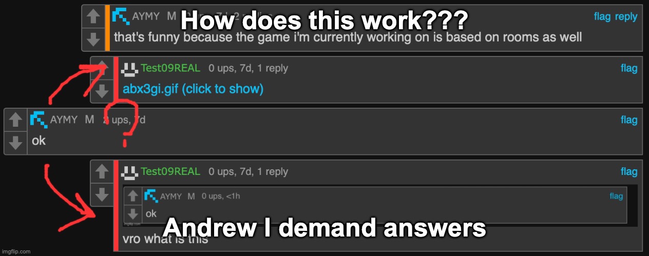 How does this work??? Andrew I demand answers | made w/ Imgflip meme maker